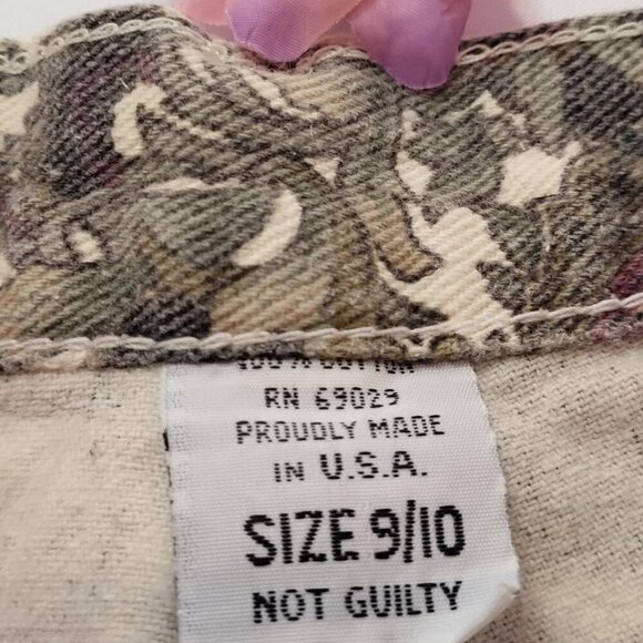 Not Guilty. Women's Multicolored Jeans, Size 9?10. Not Worn - Picture 4 of 10